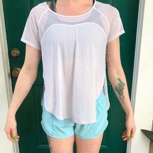 lululemon short sleeved top